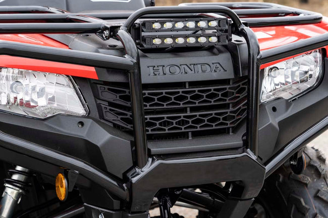LED Light Kit | Bumper Mount | 6" Black Slimline Pair | Honda Foreman 500 - The Suspension Specialists