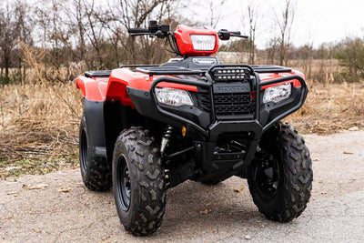 LED Light Kit | Bumper Mount | 6" Black Slimline Pair | Honda Foreman 500 - The Suspension Specialists