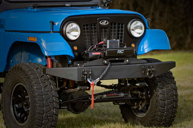 Rough Country Winch Plate | PRO12000S | Mahindra Roxor - The Suspension Specialists