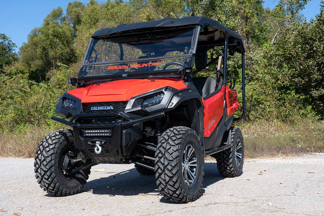 LED Light Kit | Cage Mount | 2" Black Pair | Honda Pioneer 1000 - The Suspension Specialists
