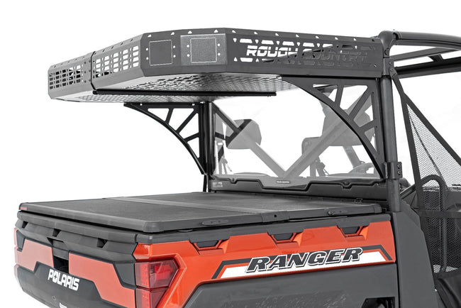 Cargo Rack | Dual 2" Black LED Pairs | Flush Mount | Polaris Ranger XP 1000 - The Suspension Specialists