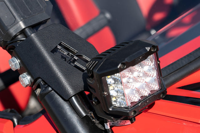 LED Light Kit | Cage Mount | 2" Chrome Pair | Wide Angle | Honda Talon 1000 - The Suspension Specialists