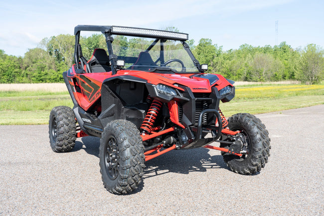 LED Light Kit | Cage Mount | 2" Black Pair | White DRL | Honda Talon 1000 - The Suspension Specialists