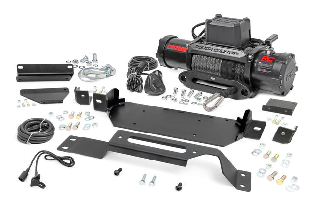 Rough Country Hidden Winch Mount | PRO12000S | Ford F-250/F-350 Super Duty 2WD/4WD (20-22) - The Suspension Specialists