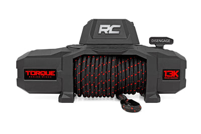 Rough Country 13000-Lb Pro Series Winch | Synthetic Rope - The Suspension Specialists