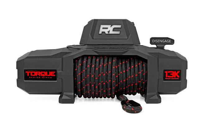 Rough Country 13000-Lb Pro Series Winch | Synthetic Rope - The Suspension Specialists