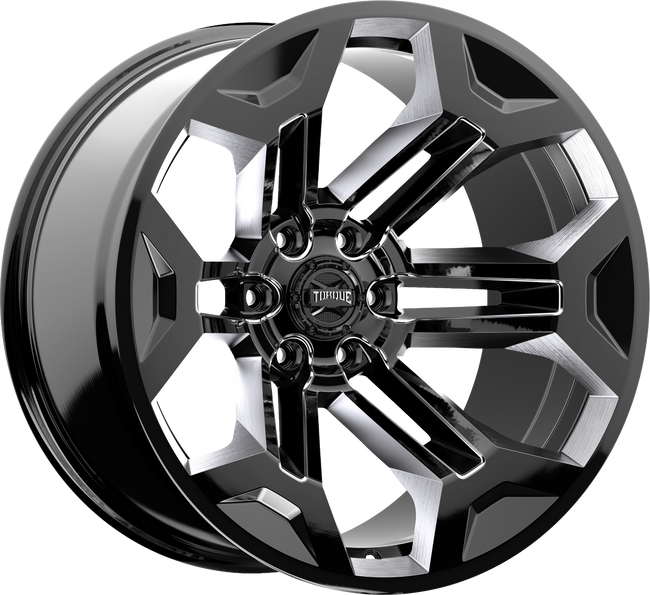 Torque Pulse | Gloss Black | 20x9 | 6x5.5 | 0mm - The Suspension Specialists
