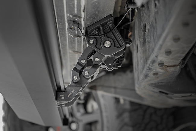 Rough Country Power Running Boards | Dual Electric Motor | CrewMax | Toyota Tundra (07-21)