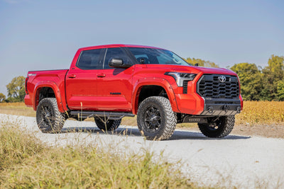 Rough Country Pocket Fender Flares | 3U5 Supersonic Red | Toyota Tundra 2WD/4WD (2022-2025)