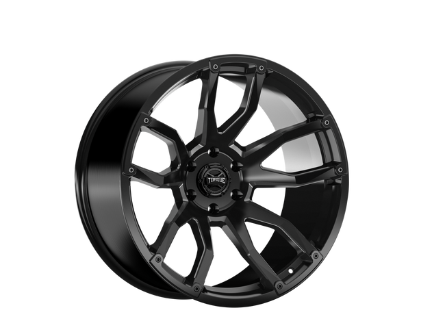 Torque Impact | Satin Black| 20x9 | 6x135 | -12mm - The Suspension Specialists