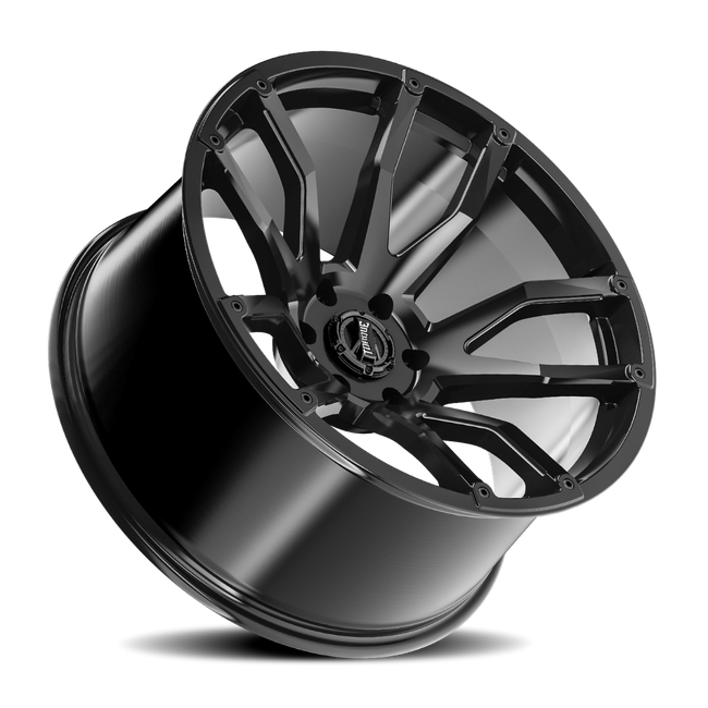Torque Impact | Satin Black| 20x9 | 6x135 | -12mm - The Suspension Specialists