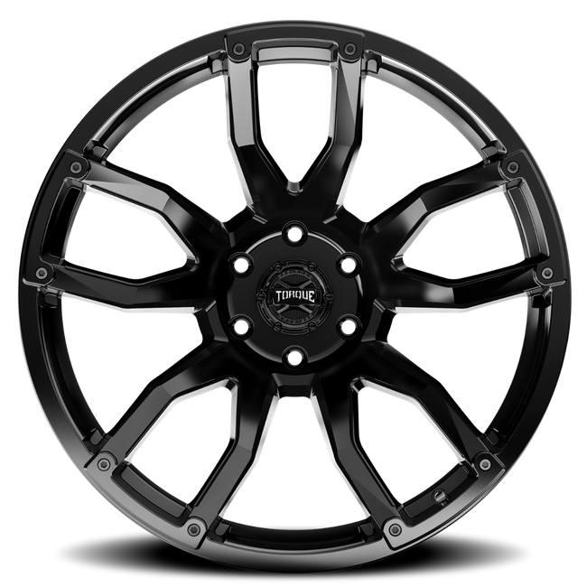 Torque Impact | Satin Black| 20x9 | 6x135 | -12mm - The Suspension Specialists