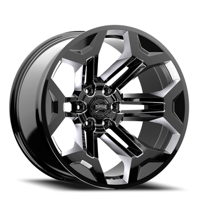 Torque Pulse | Gloss Black | 20x9 | 6x5.5 | 0mm - The Suspension Specialists