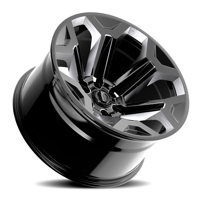 Torque Pulse | Gloss Black | 20x9 | 6x5.5 | -12mm - The Suspension Specialists