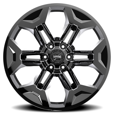 Torque Pulse | Gloss Black | 20x9 | 6x5.5 | 0mm - The Suspension Specialists