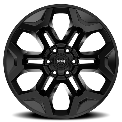 Torque Prime | Satin Black | 20x9 | 6x5.5 | -12mm - The Suspension Specialists