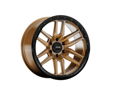 Torque Pritchett | Bronze w/Black Lip | 20x9 | 6x5.5 | -12mm - The Suspension Specialists