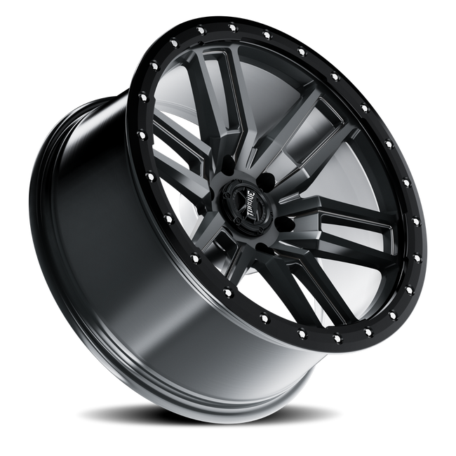 Torque Pritchett | Anthracite w/Black Lip | 20x9 | 6x135 | -12mm - The Suspension Specialists