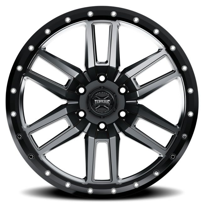 Torque Pritchett | Anthracite w/Black Lip | 20x9 | 6x135 | -12mm - The Suspension Specialists