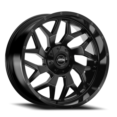 Torque Vortex | Satin Black | 20x9 | 6x5.5/6x135 | -12mm - The Suspension Specialists