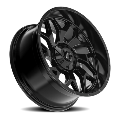 Torque Vortex | Satin Black | 20x9 | 6x5.5/6x135 | -12mm - The Suspension Specialists