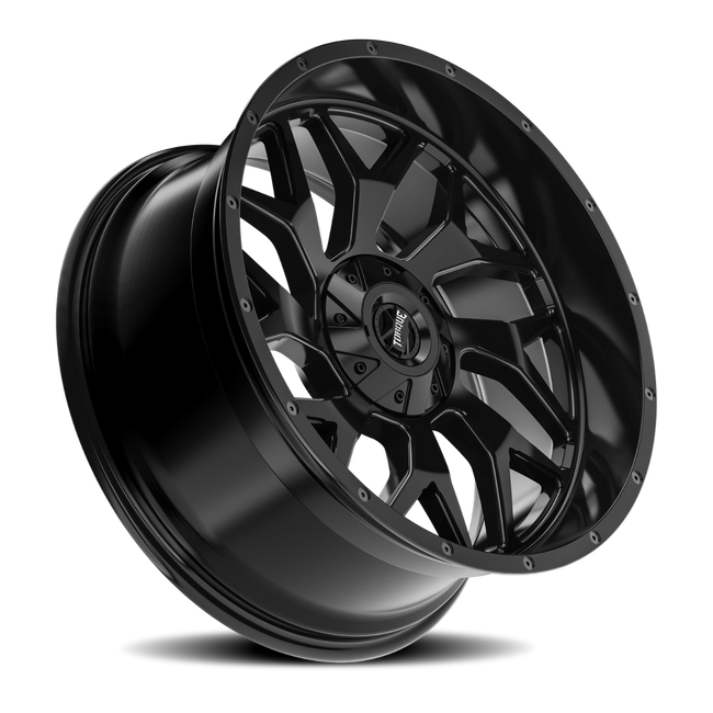 Torque Vortex | Satin Black | 20x9 | 6x5.5/6x135 | -12mm - The Suspension Specialists