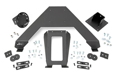 Bed Mount Spare Tire Carrier | Universal (5x5.5 6x5.5 6x135 & 5x5.0 Bolt Patterns) - The Suspension Specialists