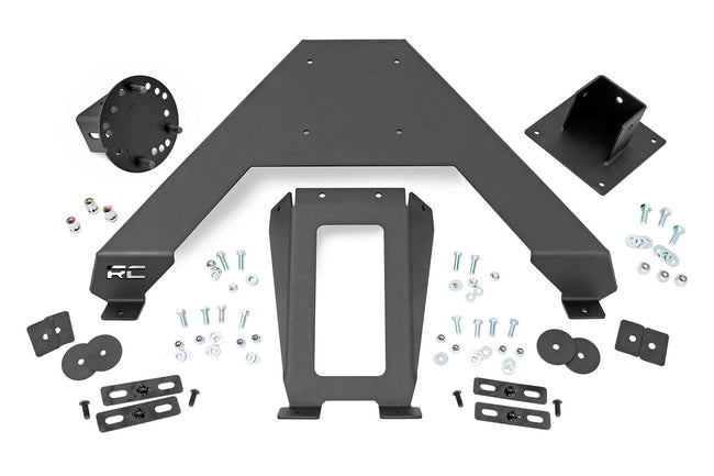 Bed Mount Spare Tire Carrier | Universal (5x5.5 6x5.5 6x135 & 5x5.0 Bolt Patterns) - The Suspension Specialists