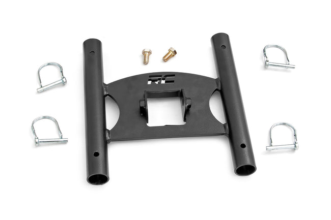 Flag Pole Holder | Dual | 2 Inch Hitch - The Suspension Specialists