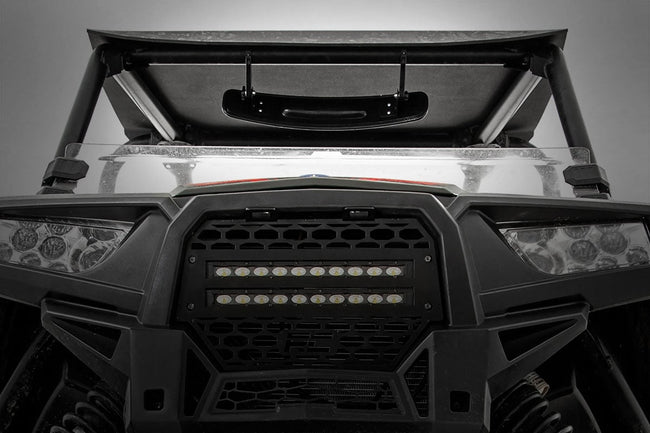 UTV Rear View Mirror | Convex | 17" x 3" | 1.75" Mount - The Suspension Specialists