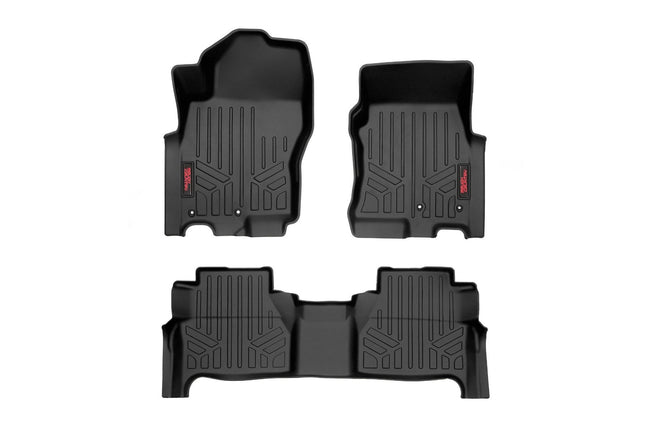 Floor Mats | FR & RR | Crew Cab | Nissan Frontier 2WD/4WD (2022-2026)