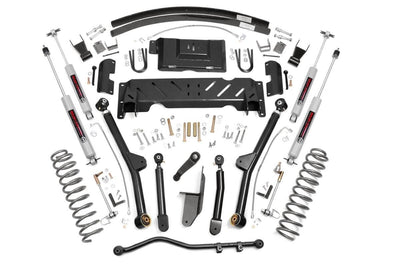 4.5 Inch Lift Kit | Long Arm | RR AAL | NP231 | Jeep Cherokee XJ 4WD (84-01)