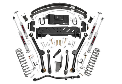 6.5 Inch Lift Kit | Long Arm | NP242 | Jeep Cherokee XJ 4WD (1984-2001)