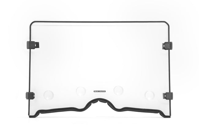 Vented Full Windshield | Scratch Resistant | Yamaha Rhino 660/Rhino 700 - The Suspension Specialists