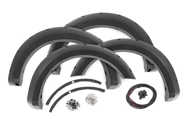 Rough Country Pocket Fender Flares | Z1 Oxford White | Ford F-150 2WD/4WD (2009-2014) - The Suspension Specialists