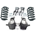 2"/4" Drop Lowering Kit For 2007-2014 Chevy Tahoe GMC Yukon w/ Spindles