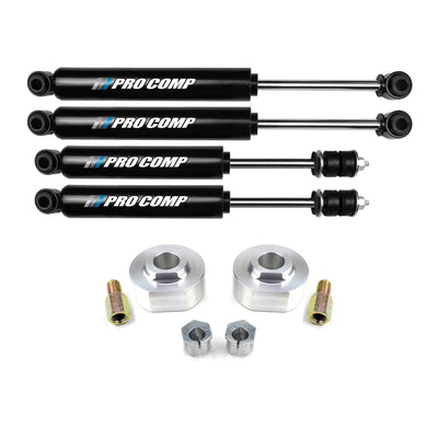 2" Front Lift Kit w/ Pro Comp Shocks For 1999-2010 Ford F350 Super Duty 2WD
