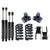 3"/4" Drop Lowering Kit w/ Shocks For 1999-2007 Chevy Silverado GM Sierra V8 2WD