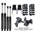 2"/4" Drop Lowering Kit For 1973-1987 Chevy C10 2WD w/ Shocks