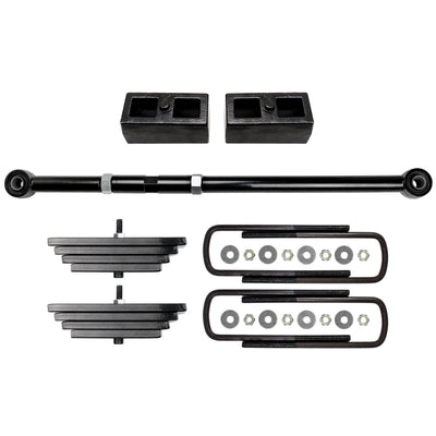 2.8" Front 1" Rear Lift Kit Track Bar For 1999-2004 Ford F250 F350 SuperDuty 4X4