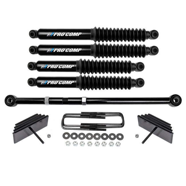 2" Lift Leveling Kit w/ Pro Comp + Track Bar For 1999-2004 Ford F250 F350 4X4