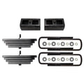 2.8" Front 1.5" Rear Leveling Lift Block Kit For 1999-2004 Ford F250 4X4