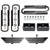 2.8"/2" Lift Kit Leaf Packs Blocks For 1999-2004 Ford F350 Super Duty 4X4