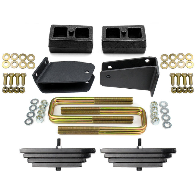 2" Front 1" Rear Leveling Lift Kit For 1980-1998 Ford F250 Super Duty 4X4