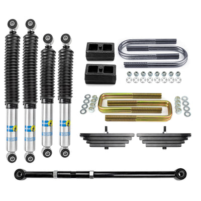 2.8" Lift Kit For Early 1999 Ford F250 F350 4X4 w/ Bilstein Shocks Track Bar+