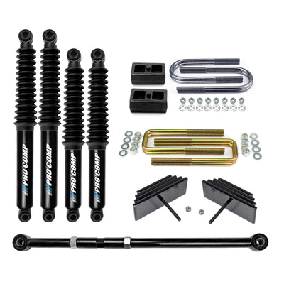 2" Full Lift Kit For Early 1999 Ford F250 F350 4X4 w/ Track Bar and Pro Comp