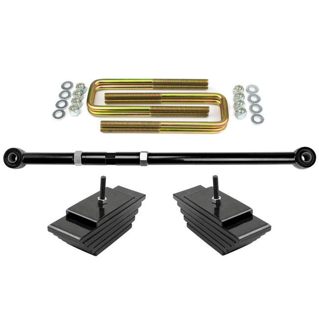 3.5" Front Lift Kit w/ Track Bar For Early 1999 Ford F250 F350 Super Duty 4X4