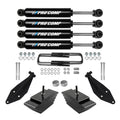 3" Front Leveling Lift Kit For 1999-2004 Ford F250 F350 4X4 w Dual Shock Bracket
