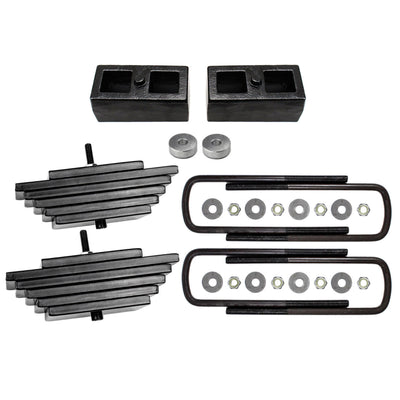 3"/1" Leveling Lift Kit For 2000-2005 Ford Excursion 4X4 w/ Mini Leaf Packs