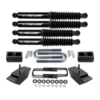 3"/2" Lift Leveling Kit For 1999-2004 Ford F250 Super Duty 4X4 Pro Comp Shocks